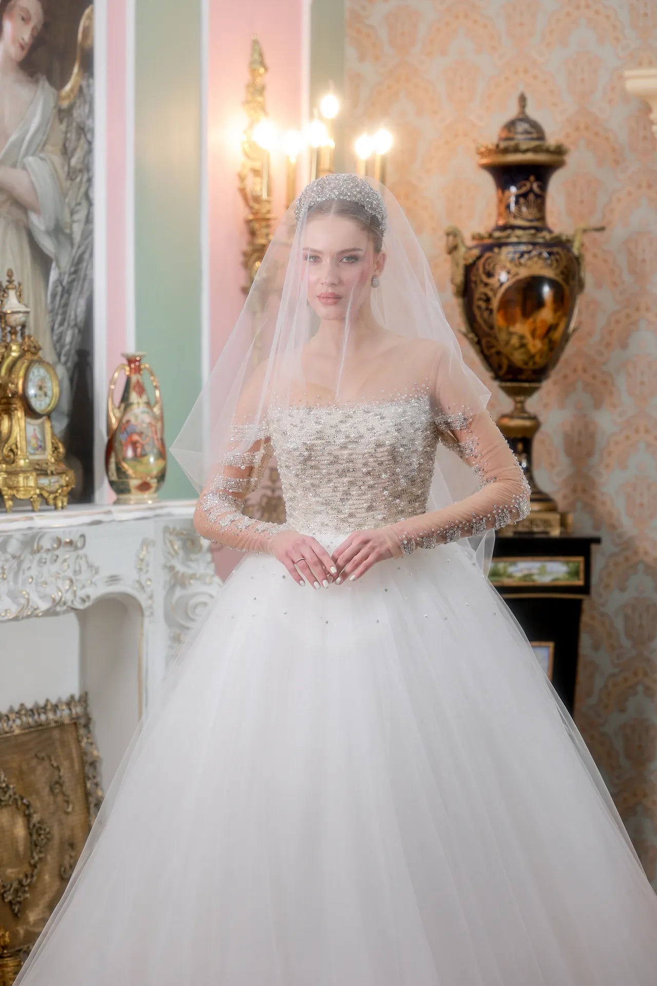 Princess Kasnak İşi Prenses Gelinlik