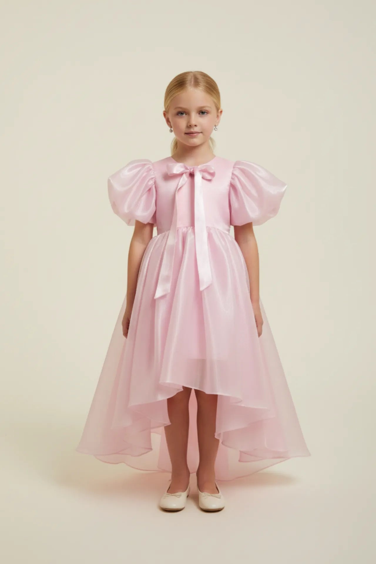 Perla Paris Kız Çocuk Abiye Elbise - Pembe