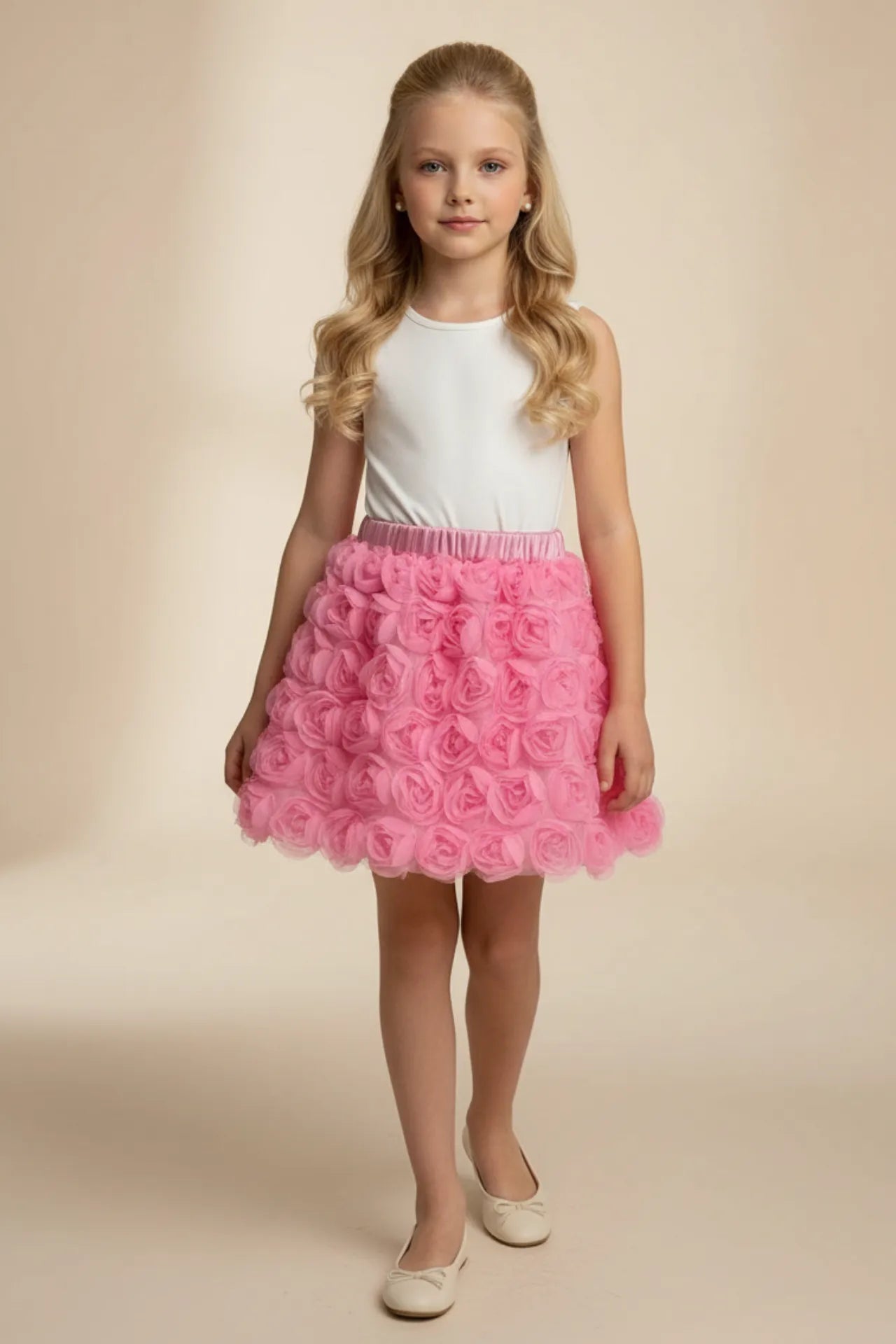 Lyra Kız Çocuk Etek - Pembe