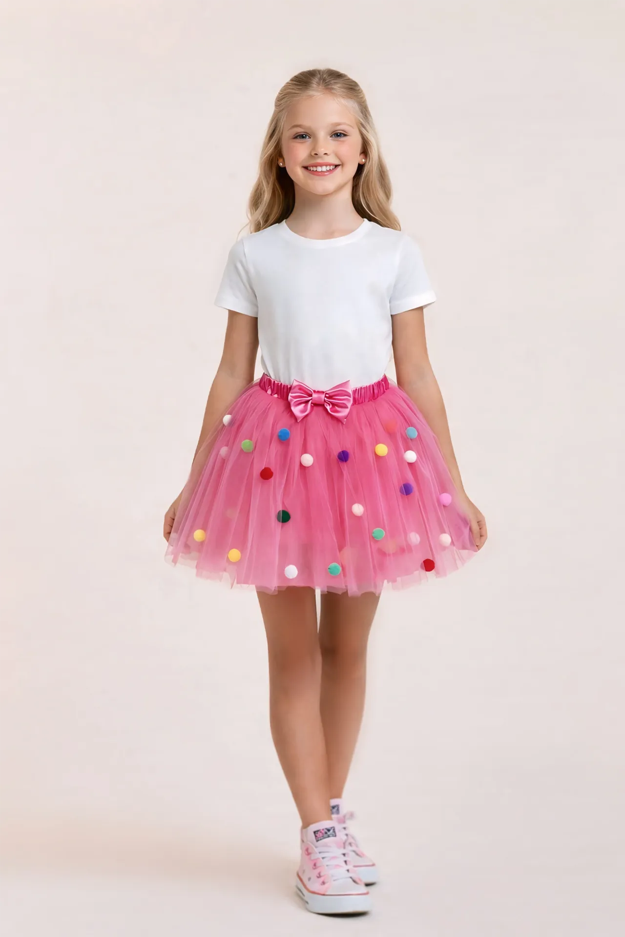 Bonbon Kız Çocuk Etek - Pembe