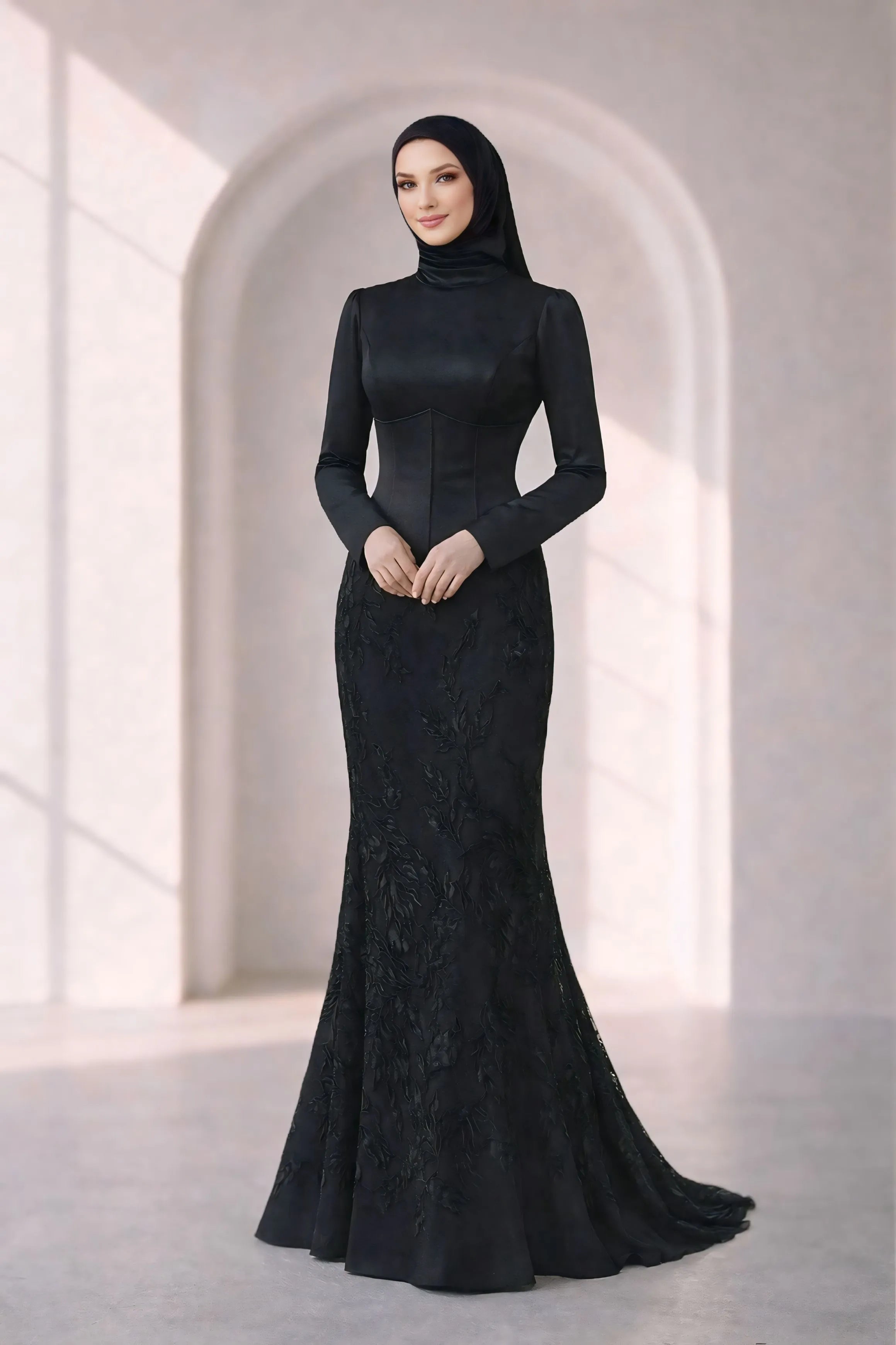 Samira Abiye - Siyah | Kiralık