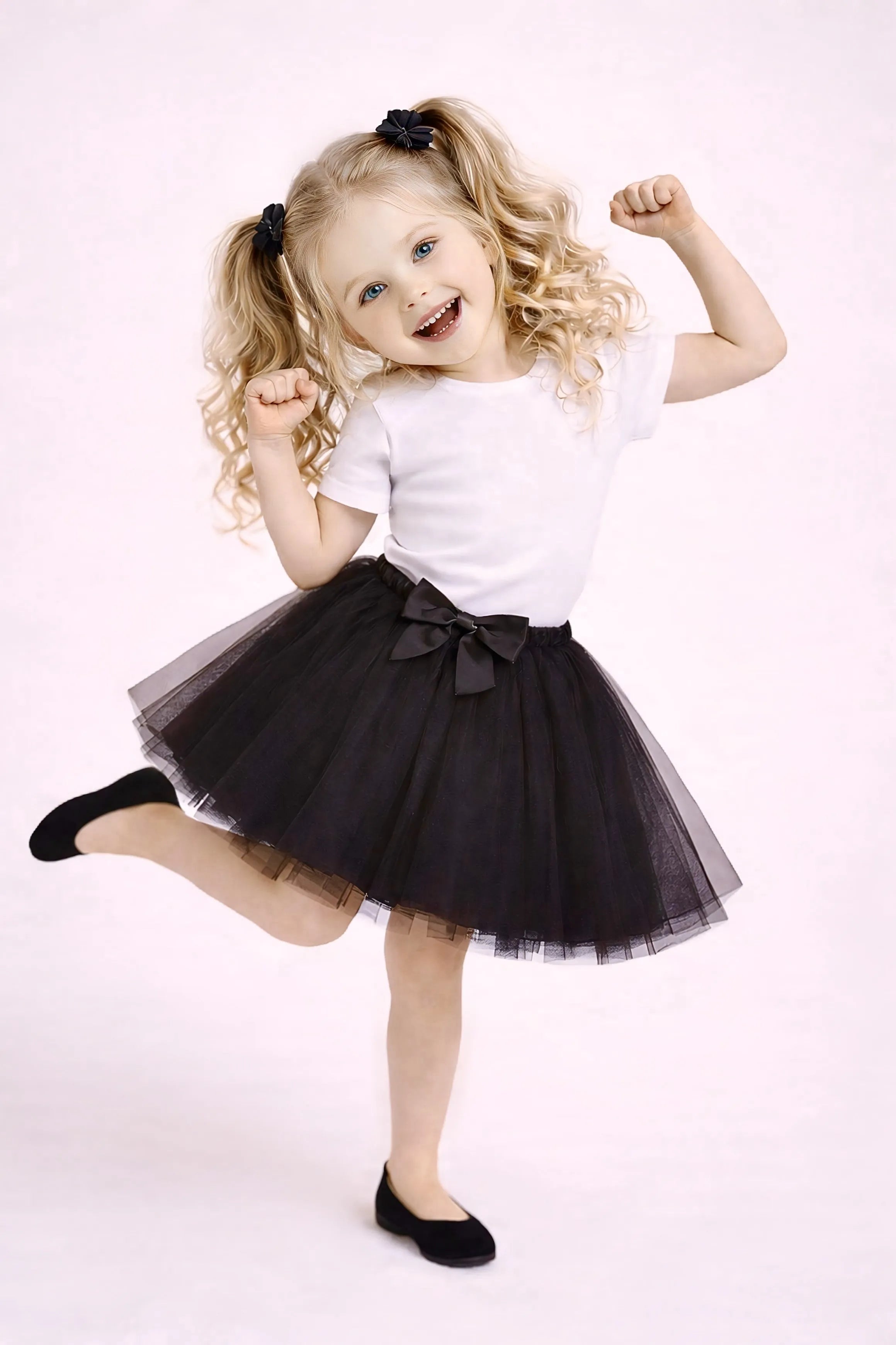 Kız Çocuk Tütü Etek - Siyah